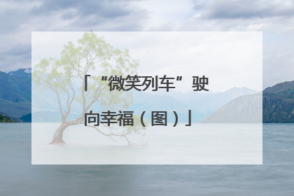 “微笑列车”驶向幸福（图）