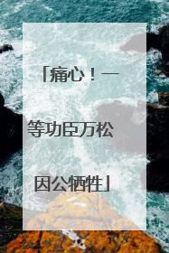 痛心！一等功臣万松因公牺牲