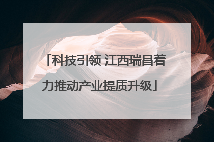 科技引领 江西瑞昌着力推动产业提质升级