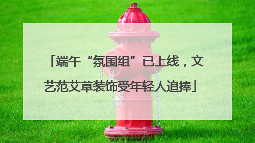 端午“氛围组”已上线，文艺范艾草装饰受年轻人追捧