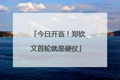 今日开赛！郑钦文首轮就是硬仗