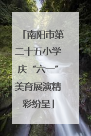 南阳市第二十五小学庆“六一”美育展演精彩纷呈