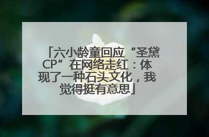 六小龄童回应“圣黛CP”在网络走红：体现了一种石头文化，我觉得挺有意思