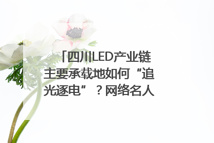 四川LED产业链主要承载地如何“追光逐电”？网络名人走进攀枝花找答案｜网络名人四川行