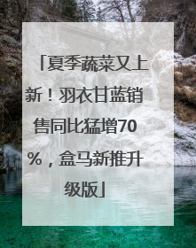 夏季蔬菜又上新！羽衣甘蓝销售同比猛增70%，盒马新推升级版