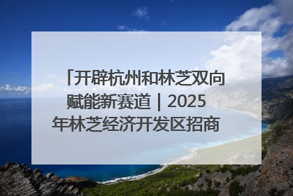 开辟杭州和林芝双向赋能新赛道｜2025年林芝经济开发区招商引资（杭州）推介展销活动在杭举办