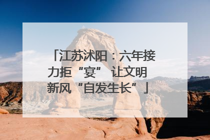 江苏沭阳：六年接力拒“宴” 让文明新风“自发生长”