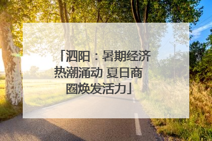 泗阳：暑期经济热潮涌动 夏日商圈焕发活力
