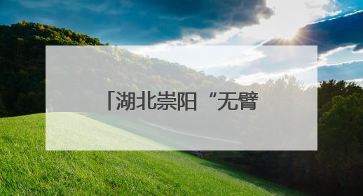 湖北崇阳“无臂斗士”刘细谷：双脚走出大爱人生