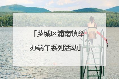 芗城区浦南镇举办端午系列活动