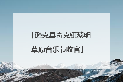 逊克县奇克镇黎明草原音乐节收官