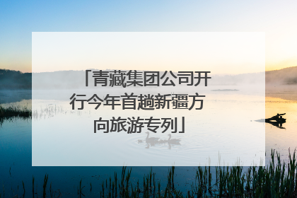 青藏集团公司开行今年首趟新疆方向旅游专列