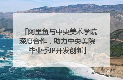 阿里鱼与中央美术学院深度合作，助力中央美院毕业季IP开发创新