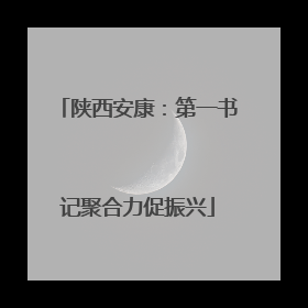 陕西安康：第一书记聚合力促振兴