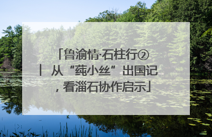 鲁渝情·石柱行② ︳从“莼小丝”出国记，看淄石协作启示